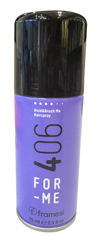 406 HOLD&BRUSH ME HAIRSPRAY