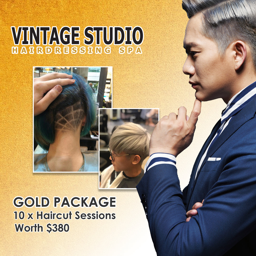 Haircut Gold Package
