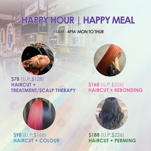 Haircut + Treatment/Scalp Therapy Services